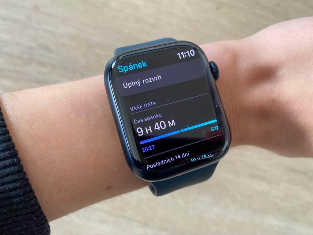 Hodinky změří délku vašeho spánku