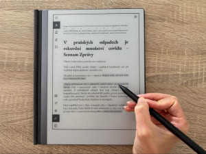 Práce na digitálním zápisníku reMarkable snižuje stres a podporuje kreativitu