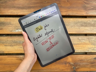 Recenze: tablet iPad Air 5 2022 jako digitální zápisník