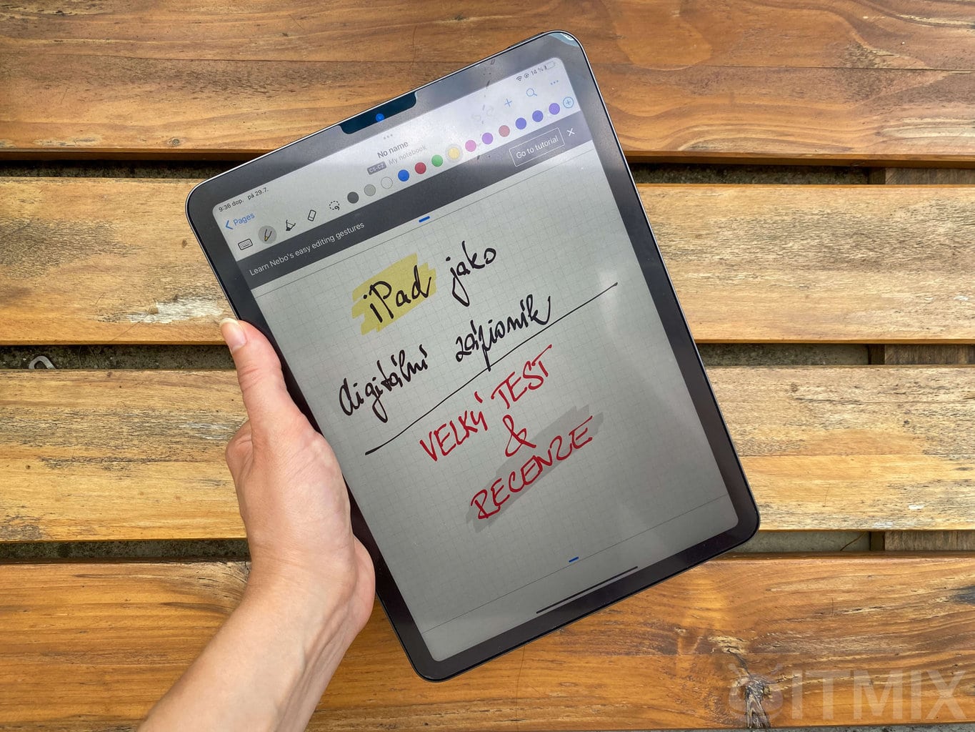 Recenze: tablet iPad Air 5 2022 jako digitální zápisník