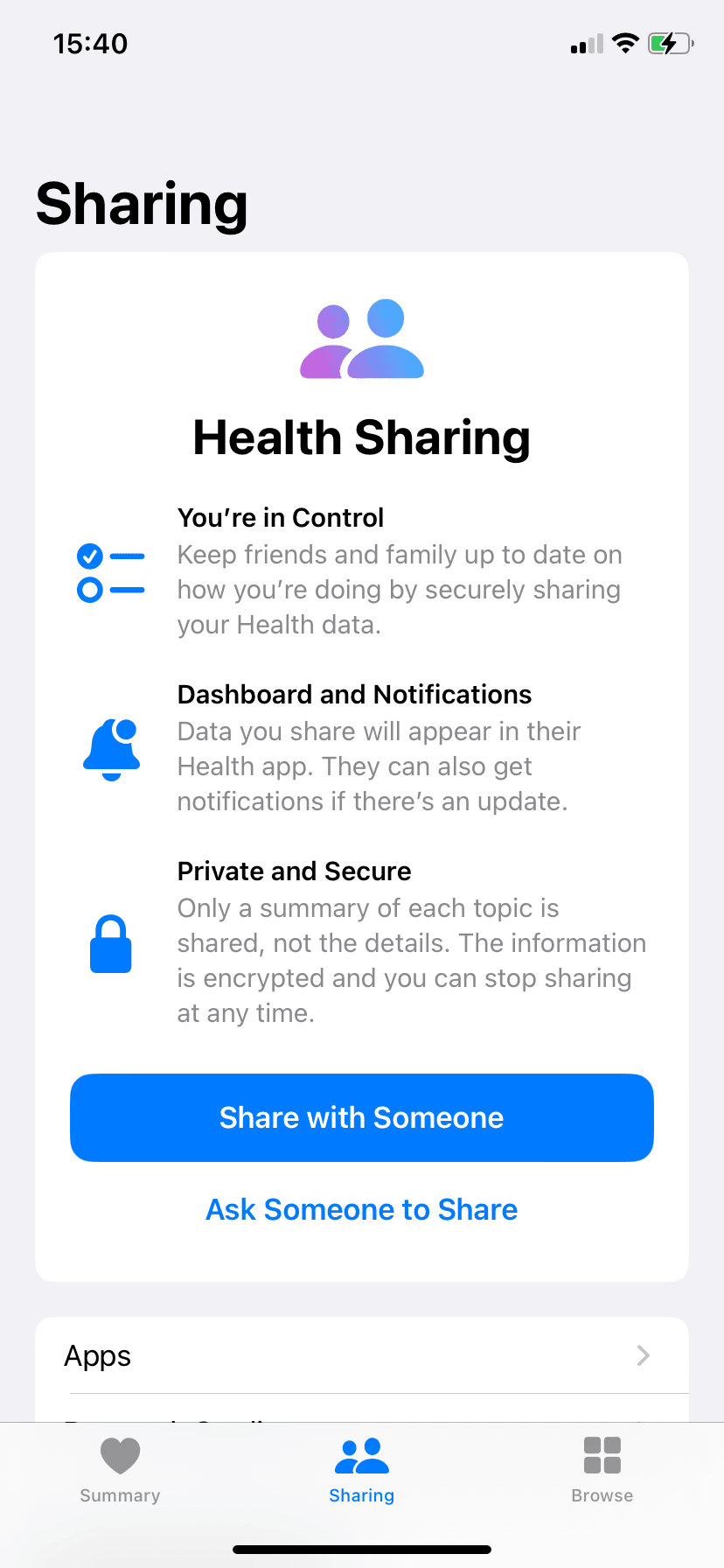 Sdílení zdravotních informací