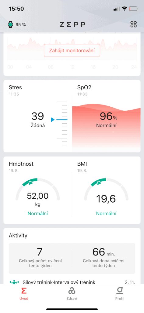 Podrobné statistiky