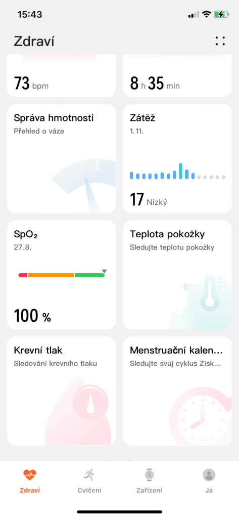 Přehledné zobrazení statistik