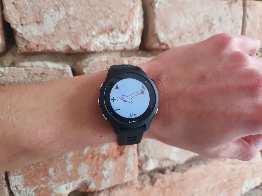 Na mapě se lze pohybovat a nechybí ani přiblížení