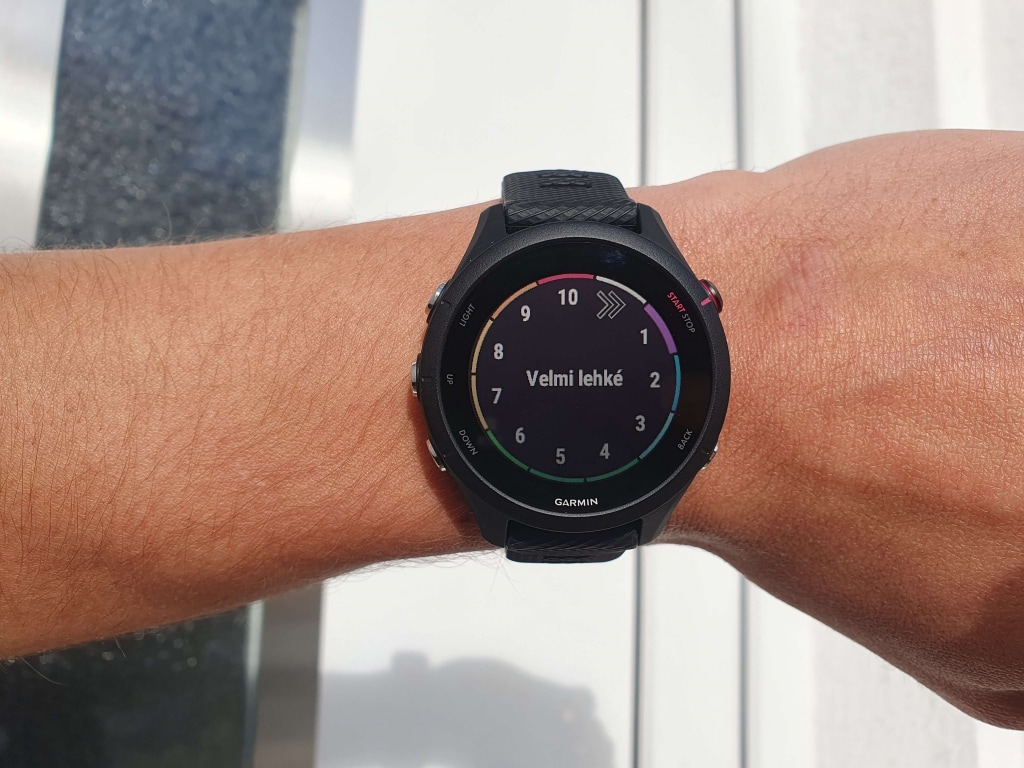I podle vaší zpětné vazba se může trénink automaticky upravit