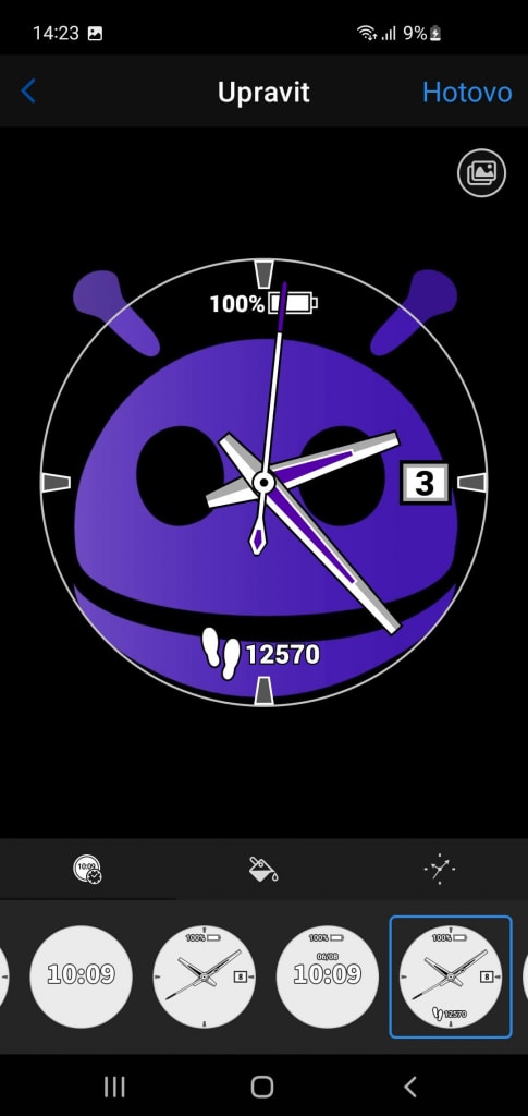 Hodinkám nechybí podpora tvorby vlastních ciferníků