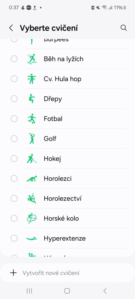 Variabilita sportů