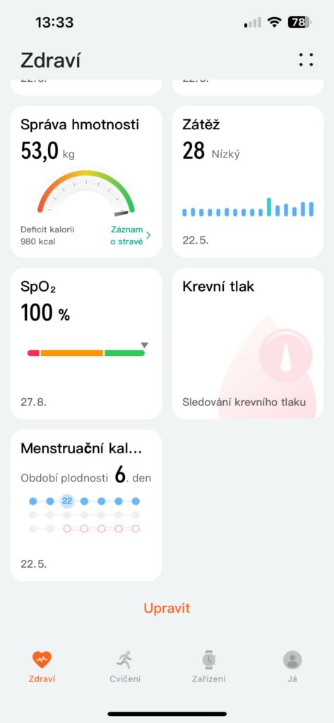 Přehledné informace