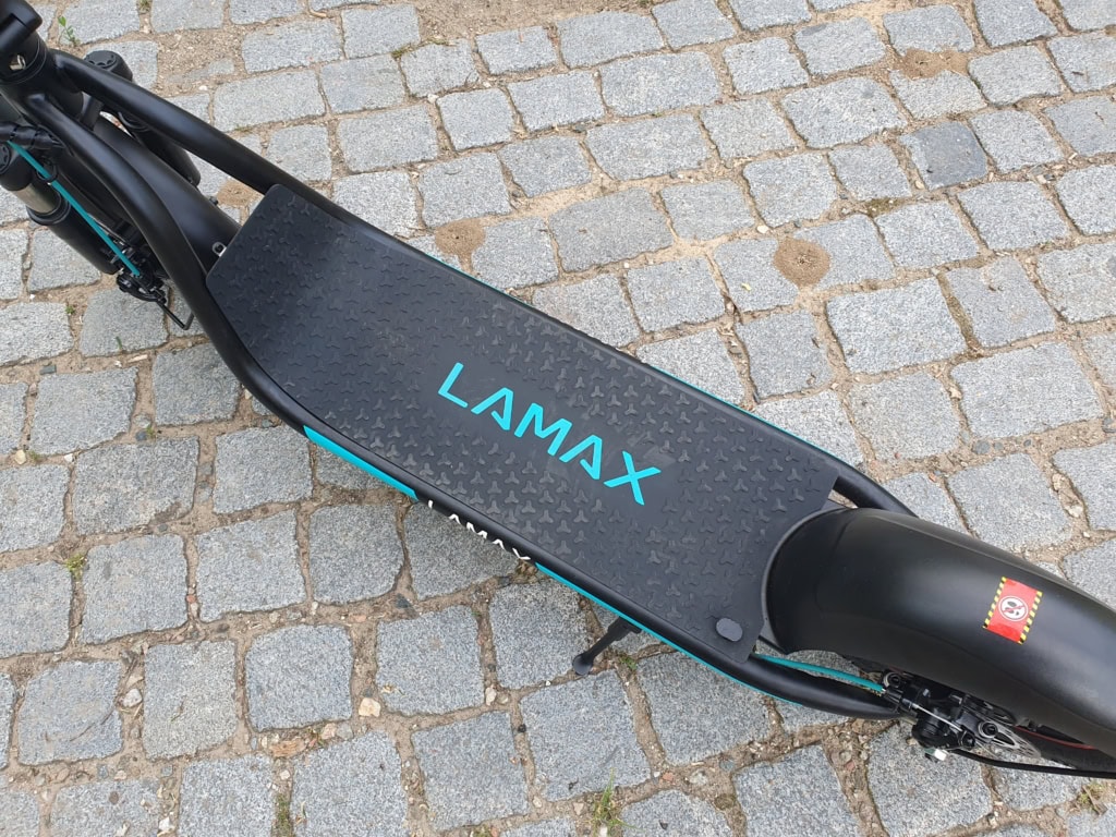 Nástupní plocha má luxusní rozměry
