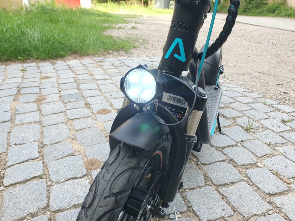 Úhel sklonu můžete upravovat