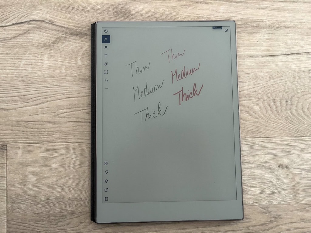 Různé tloušťky