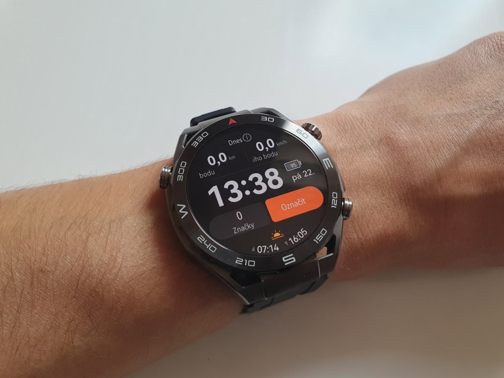 Expediční rezim umožňuje změnu kontrastu