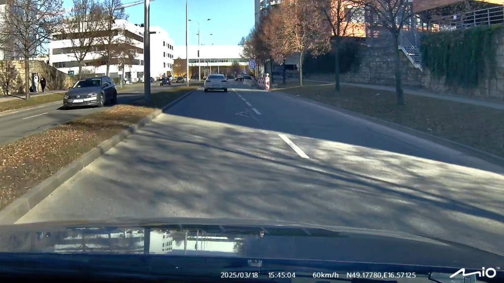 Denní záznam bez HDR