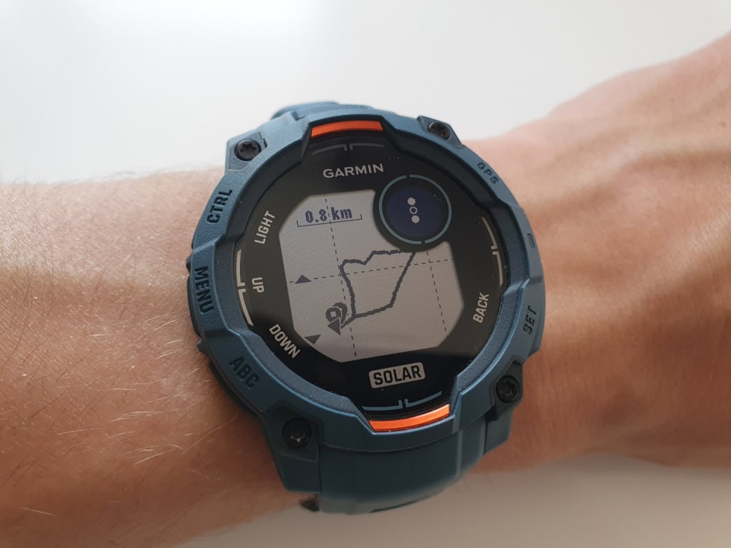 Navigace po křivce