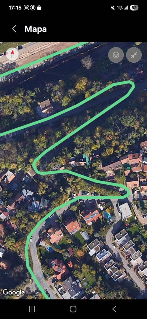 Přesný záznam trasy. Zdroj: redakce