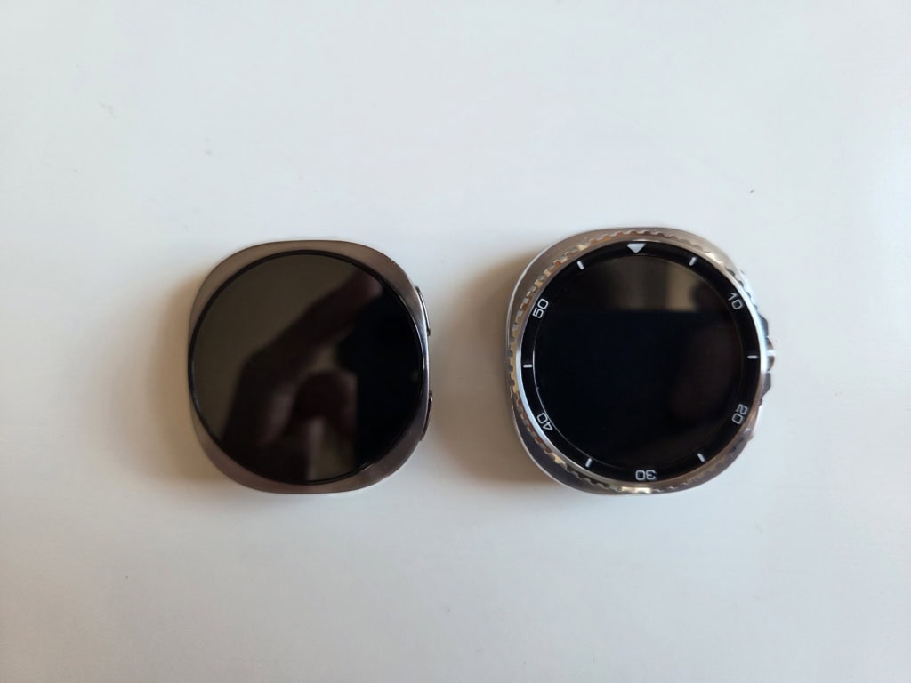 Galaxy Watch 8 Classic nabízí fyzickou lunetu. Zdroj: redakce