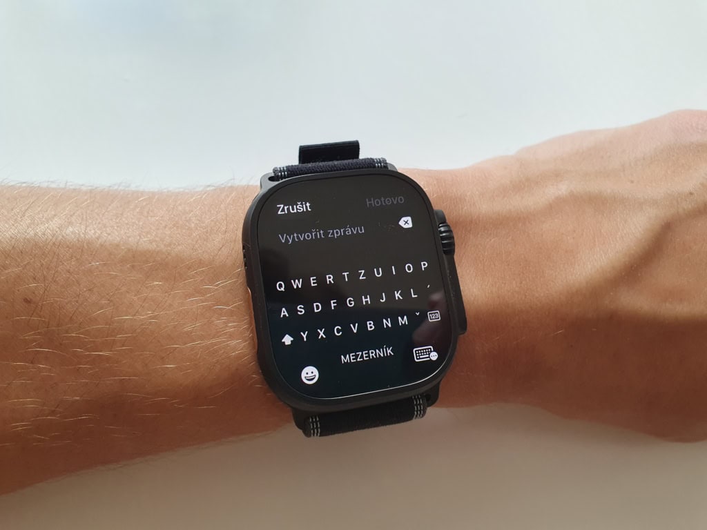 Virtuální klávesnice. (Foto: Martin Dajča)