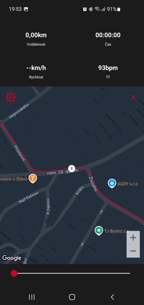 Jízda městem. (Foto: Martin Dajča)