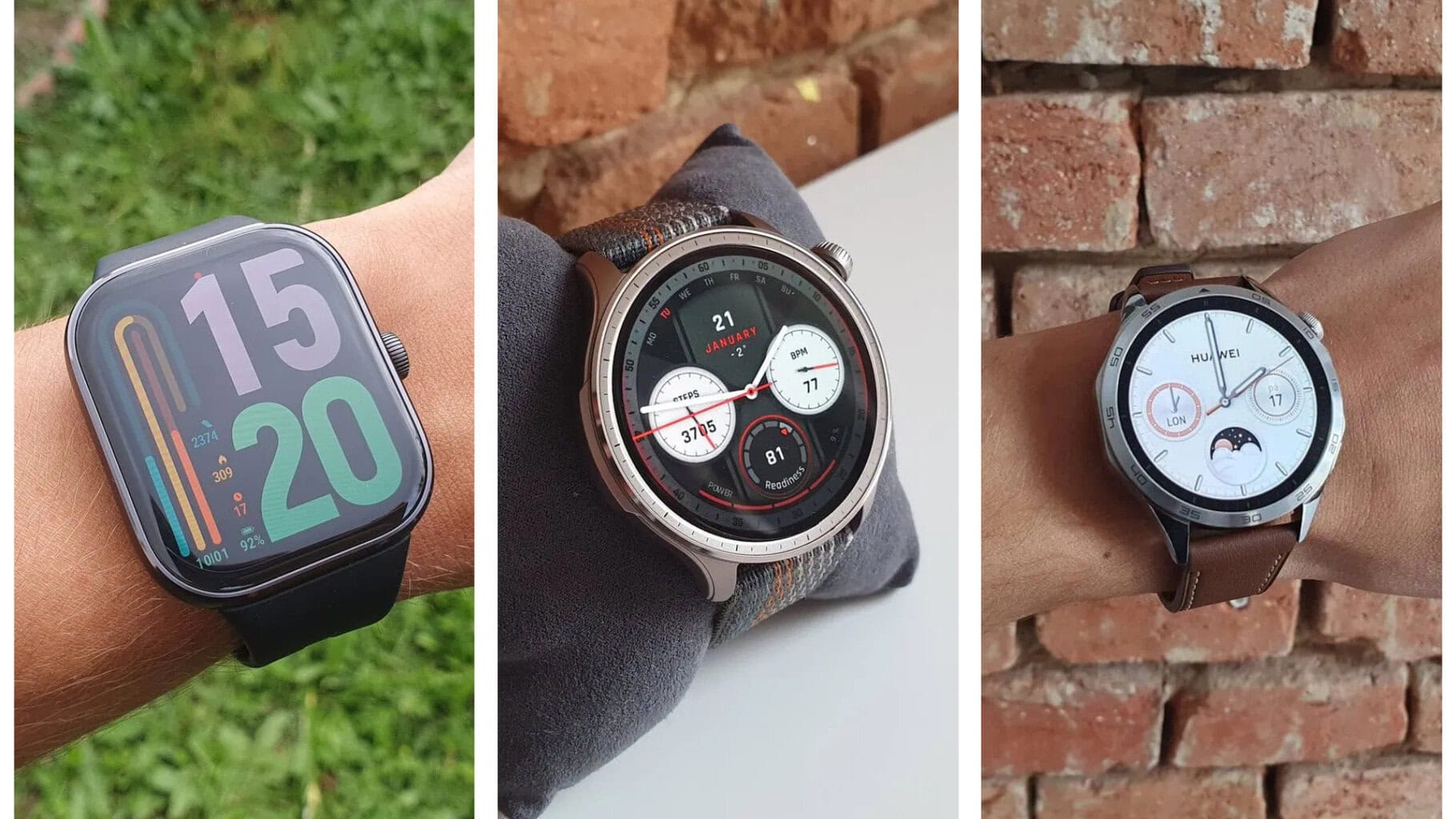 3 nejlepší levné hodinky, které jsem testoval: osvědčily se Xiaomi, Amazfit i Huawei