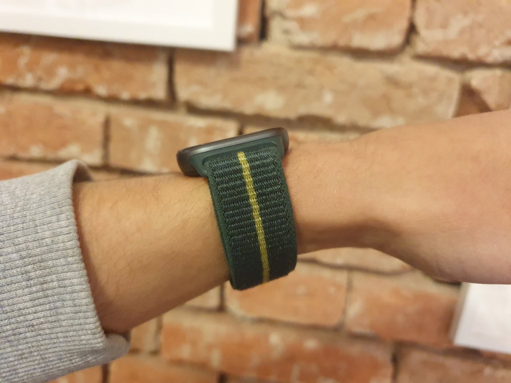 Pohodlný nylonový řemínek. Foto: Martin Dajča