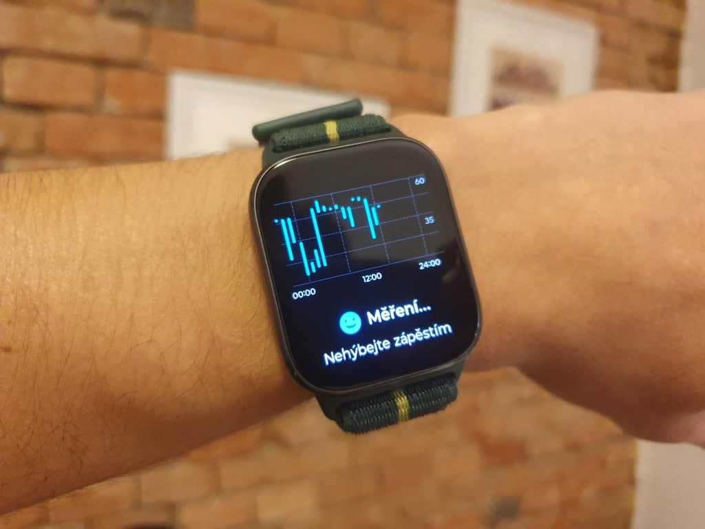 Monitorování stresového zatížení. Foto: Martin Dajča