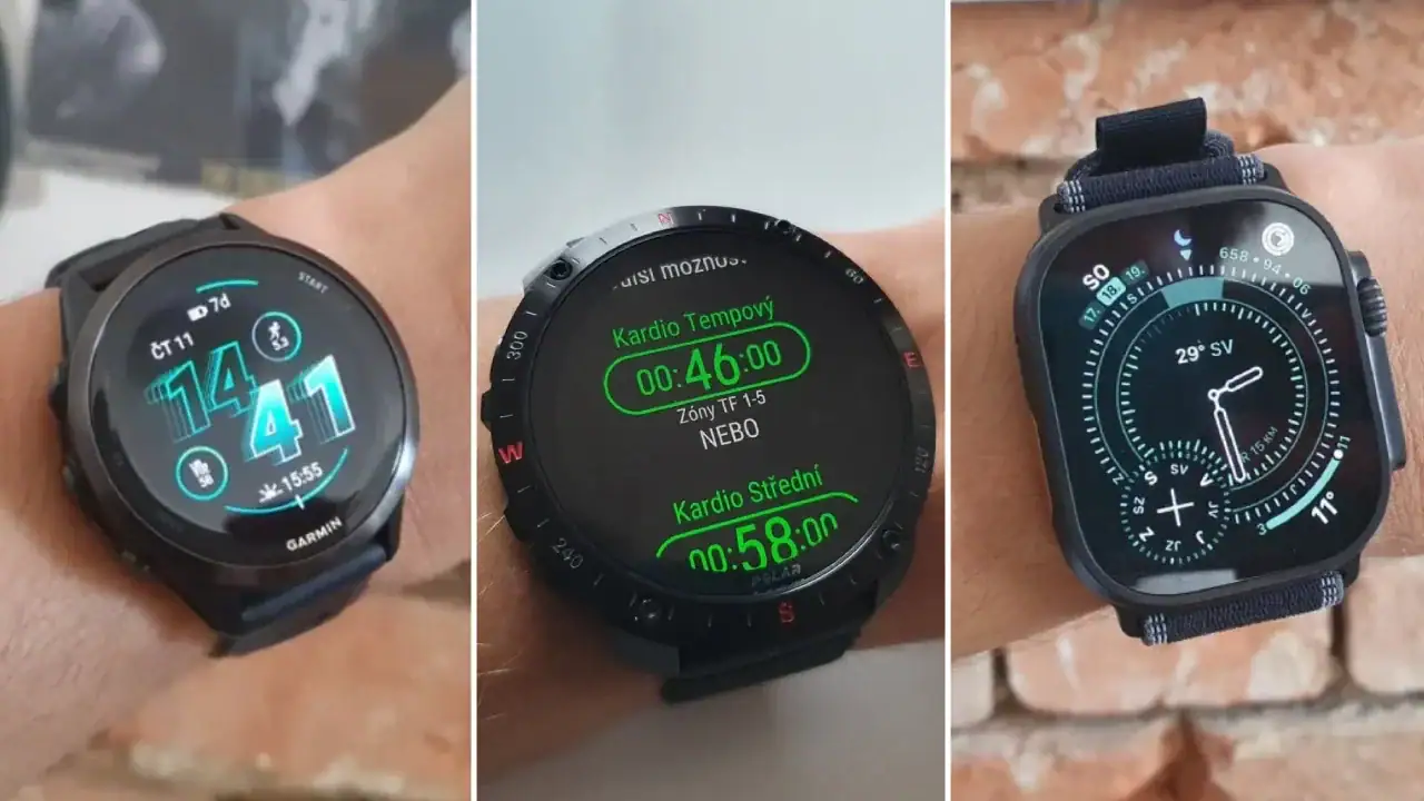 Nejlepší chytré hodinky pro cyklisty, které jsme testovali: Garmin je klasikou, ale zaujal i Polar