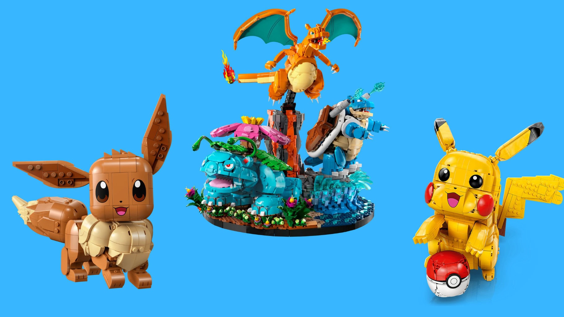 Pokémoni vtrhli do světa LEGO: Legendární spolupráce je realitou