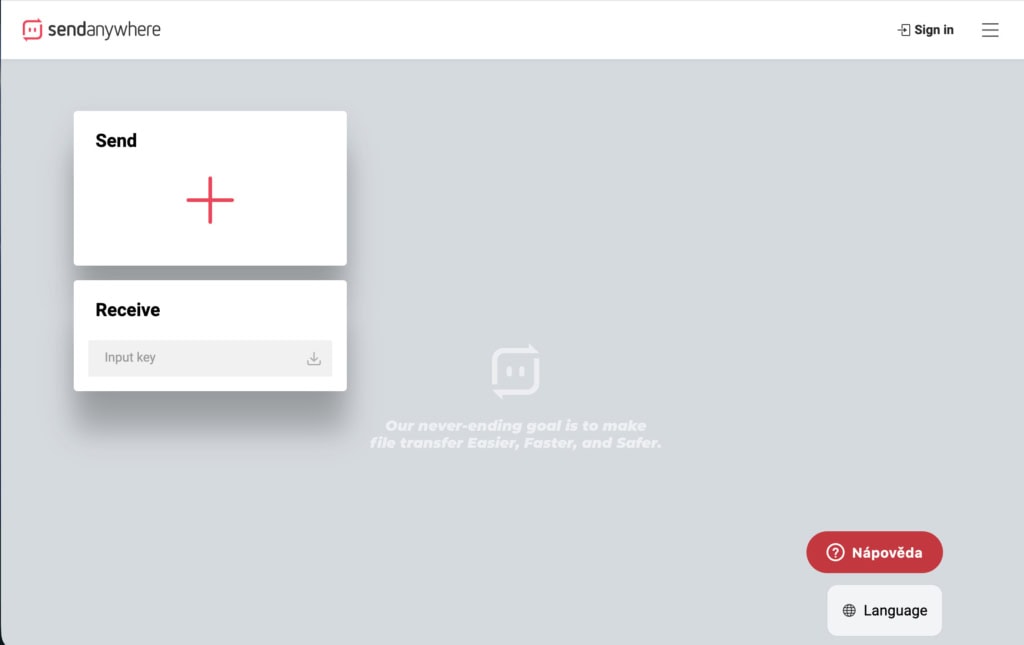 Send Anywhere (Foto: Stanislav Janů)