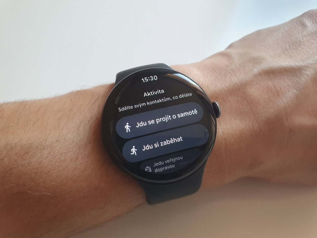 Zahájení sledování. Foto: Martin Dajča