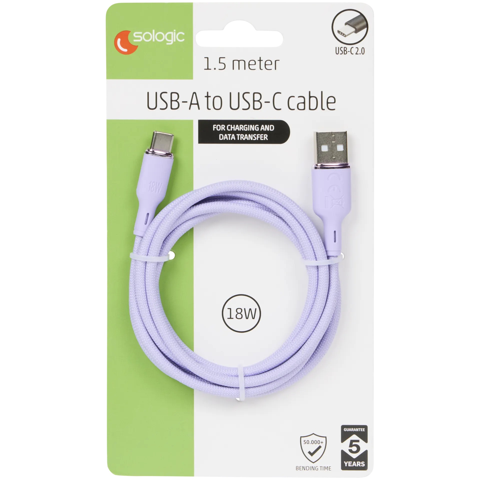 Kabel se prodává v balení s pětiletou zárukou a odolností přes 50 tisíc ohnutí. Zdroj: Oficiální materiály distributora.