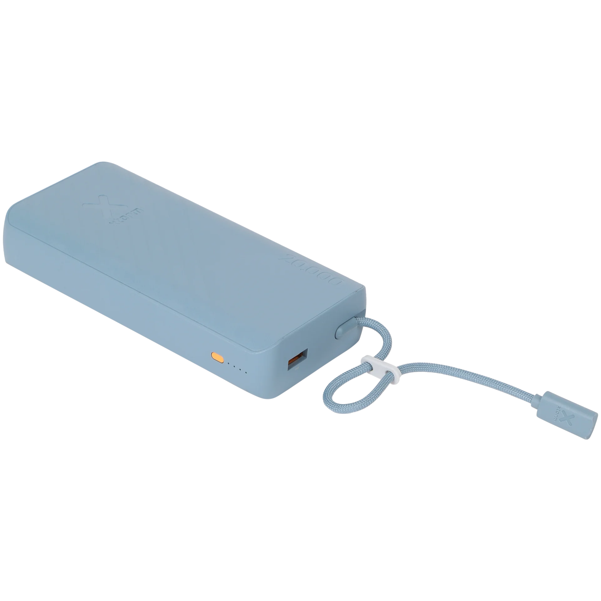 Xtorm má integrovaný USB-C kabel, takže druhou šňůru s sebou nosit nemusíte. Zdroj: Oficiální materiály distributora.