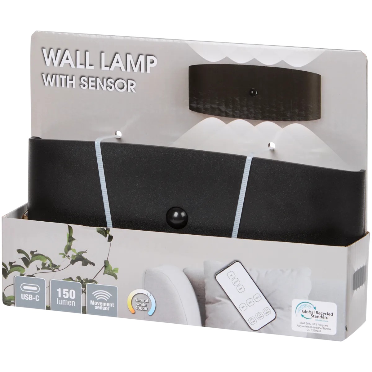 Na obalu lampu poznáte podle senzoru pohybu, dobíjení přes USB-C a jasu 150 lumenů. Zdroj: Oficiální materiály distributora.